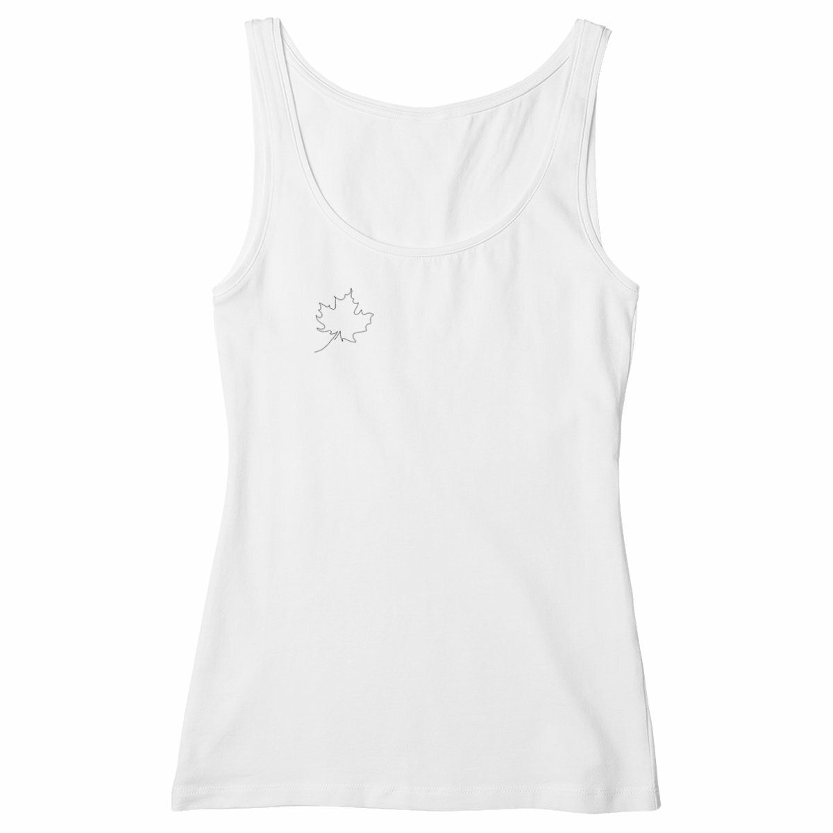 Débardeur érable  - face_blanc