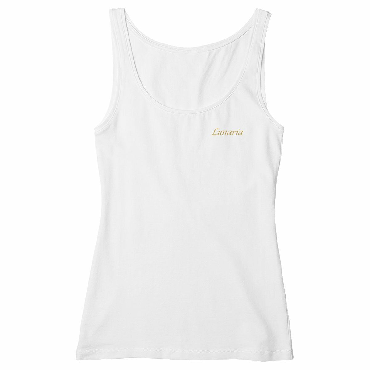 Débardeur femme cintré lunaria - face_blanc