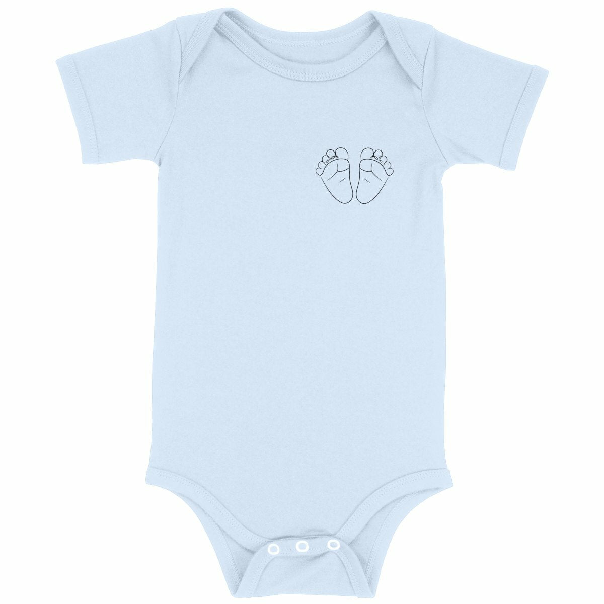 Body empreinte  - face_bleu