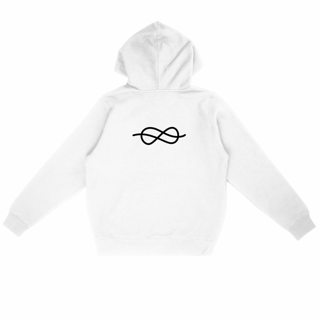 Sweat à capuche léger unisexe lunaria - dos_blanc