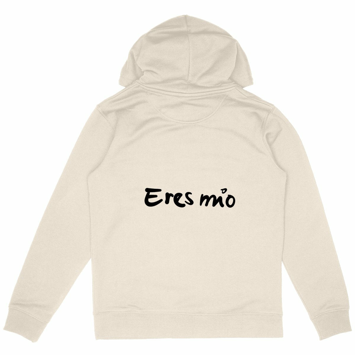 Sweat à capuche épais unisexe eres mio  - dos_ivoire