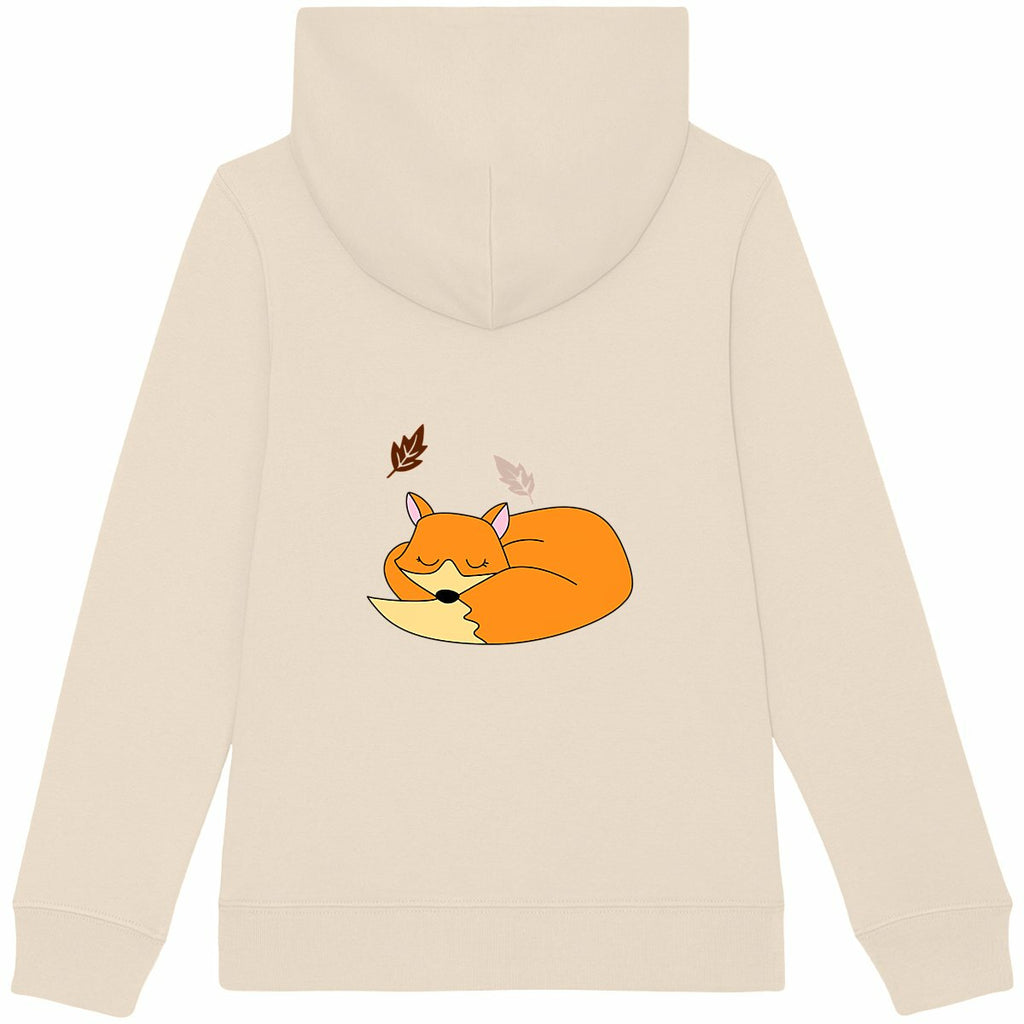 Sweat à capuche épais enfant lunaria - dos_ivoire