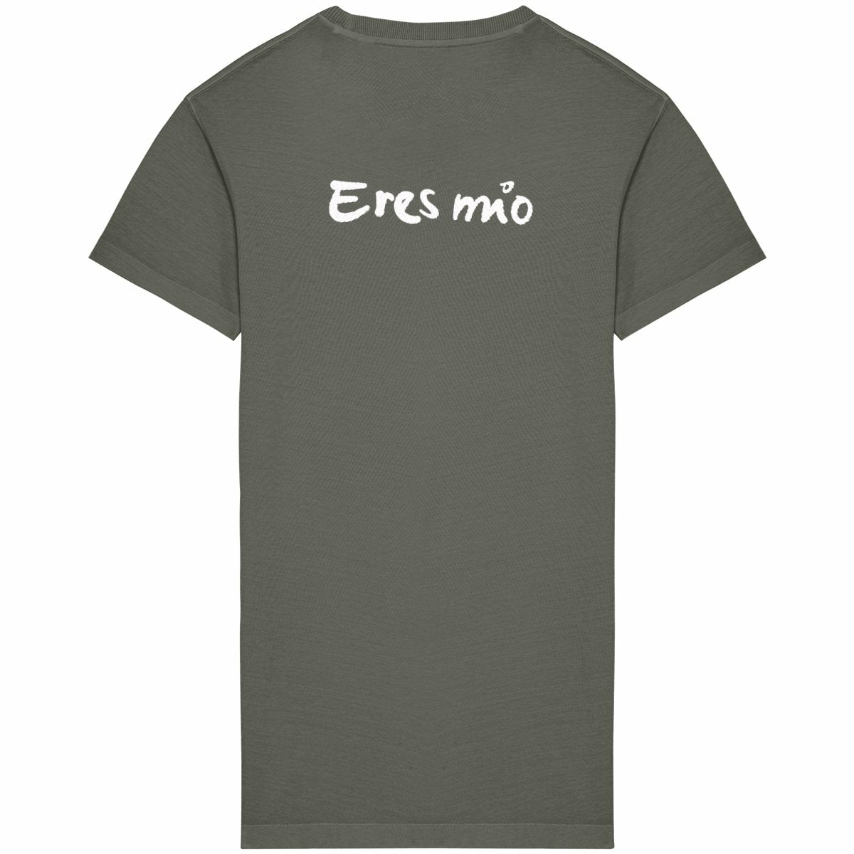 Robe t-shirt vintage femme eres mio - dos_kaki