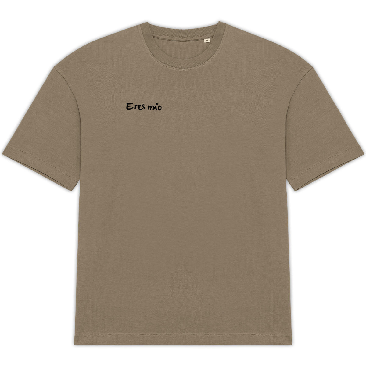 T-shirt unisexe oversized eres mio  - face_0