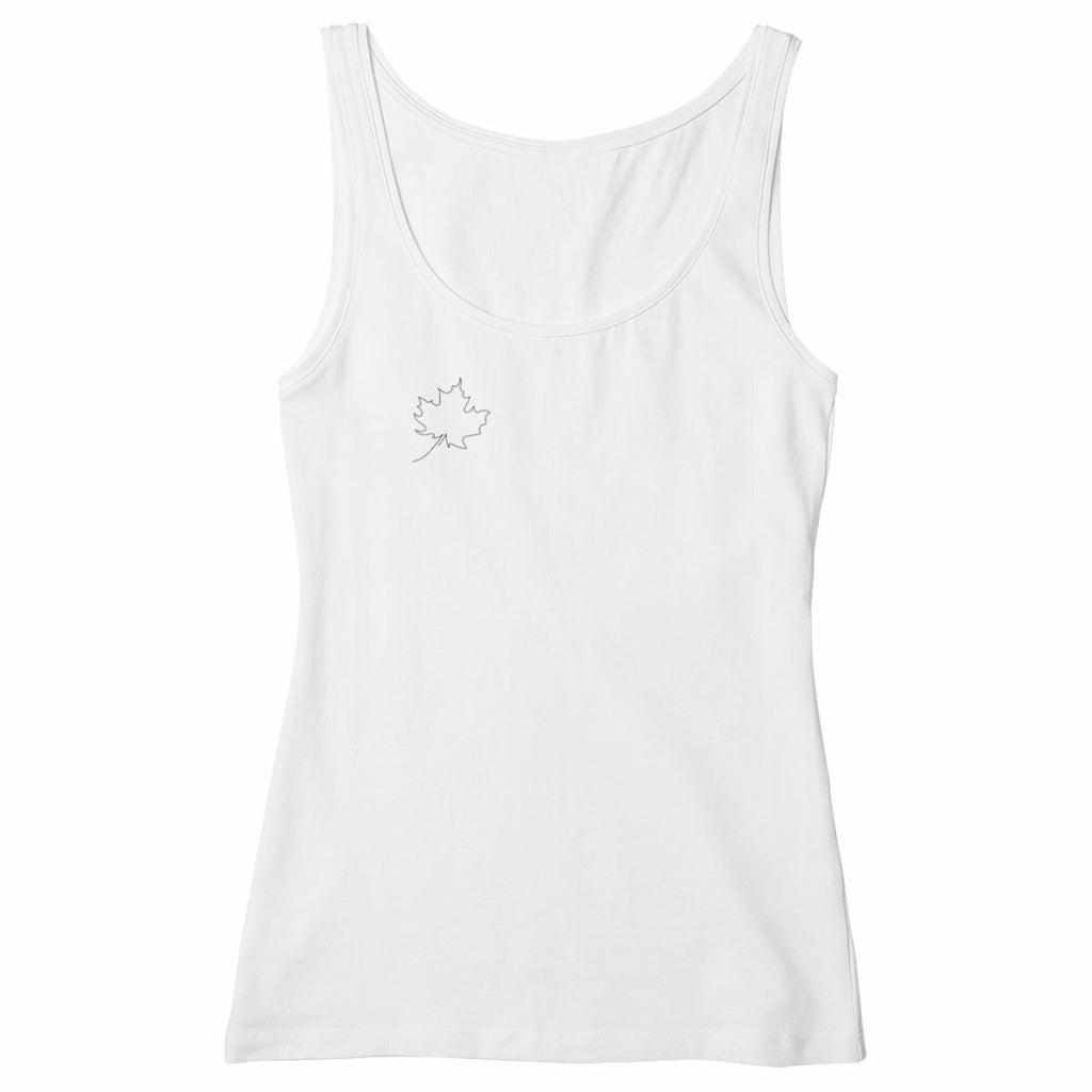 Débardeur érable  - face_blanc