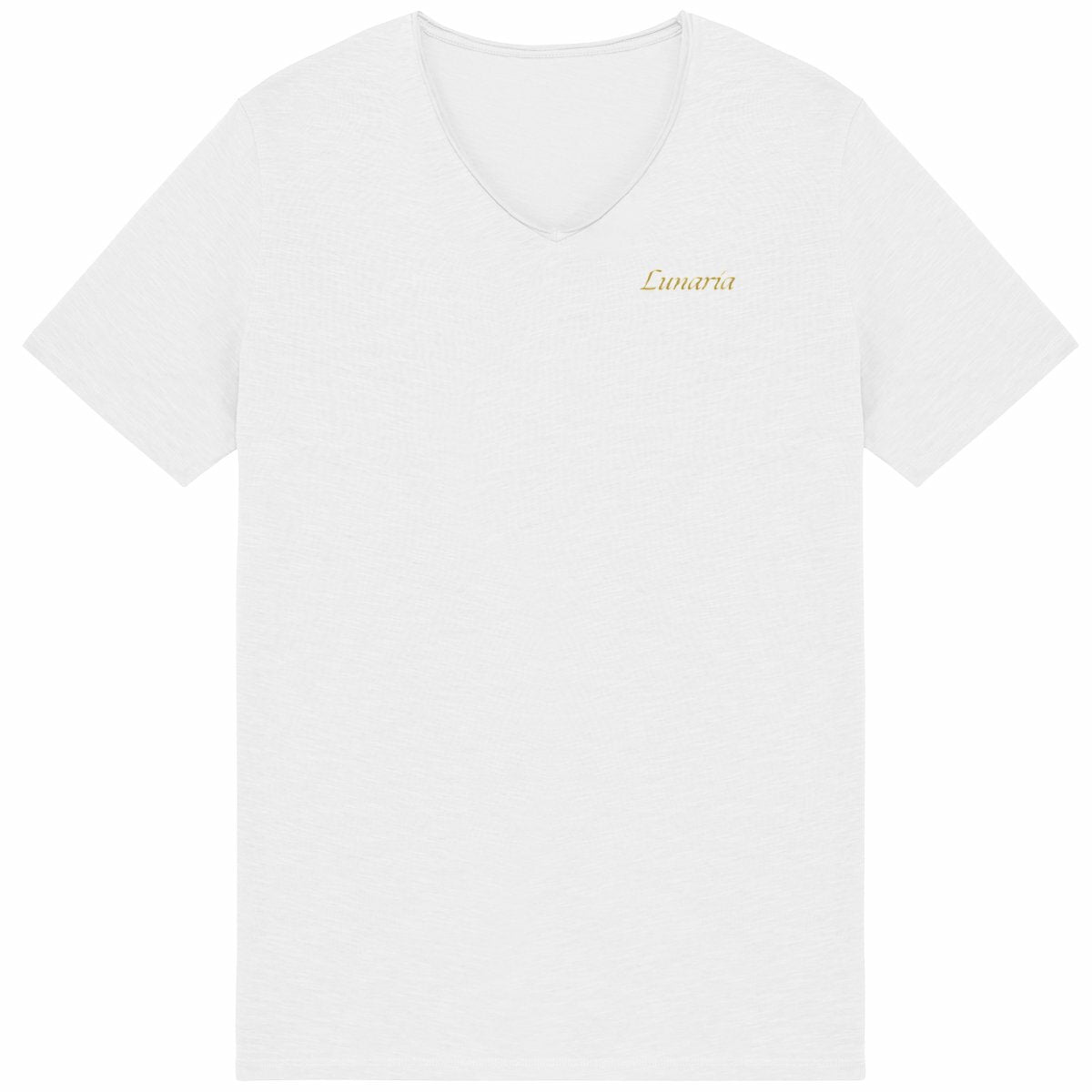 T-shirt homme slub lunaria - face_blanc