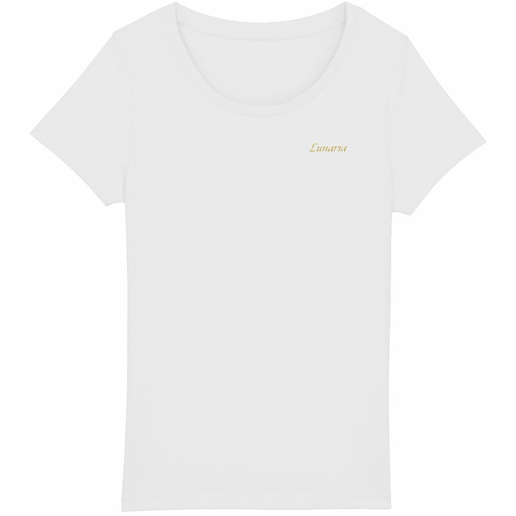 T-shirt femme léger lunaria - face_blanc