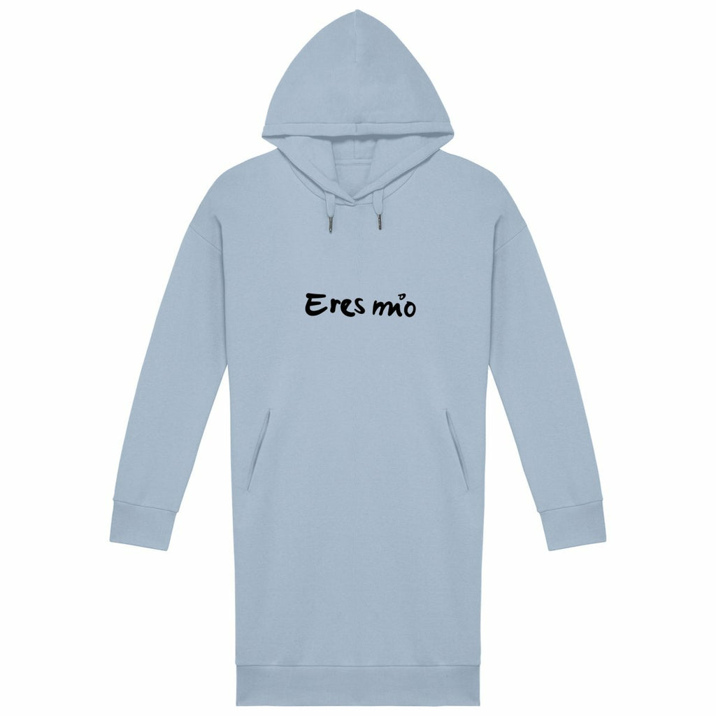 Robe sweat femme eres mio  - face_bleu