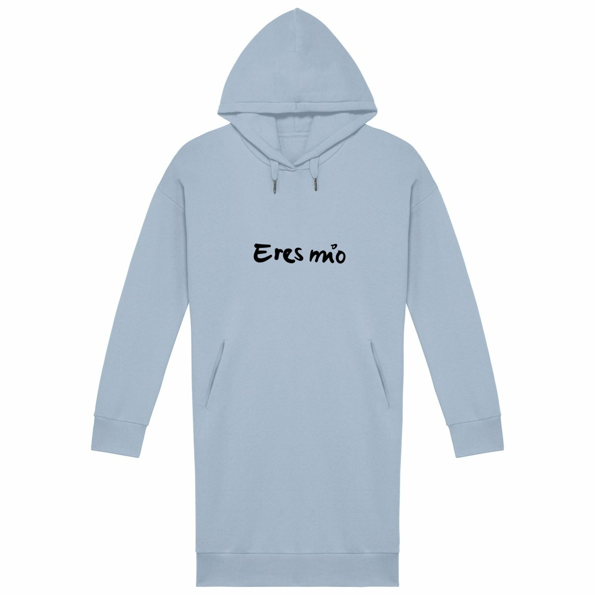 Robe sweat femme eres mio  - face_bleu
