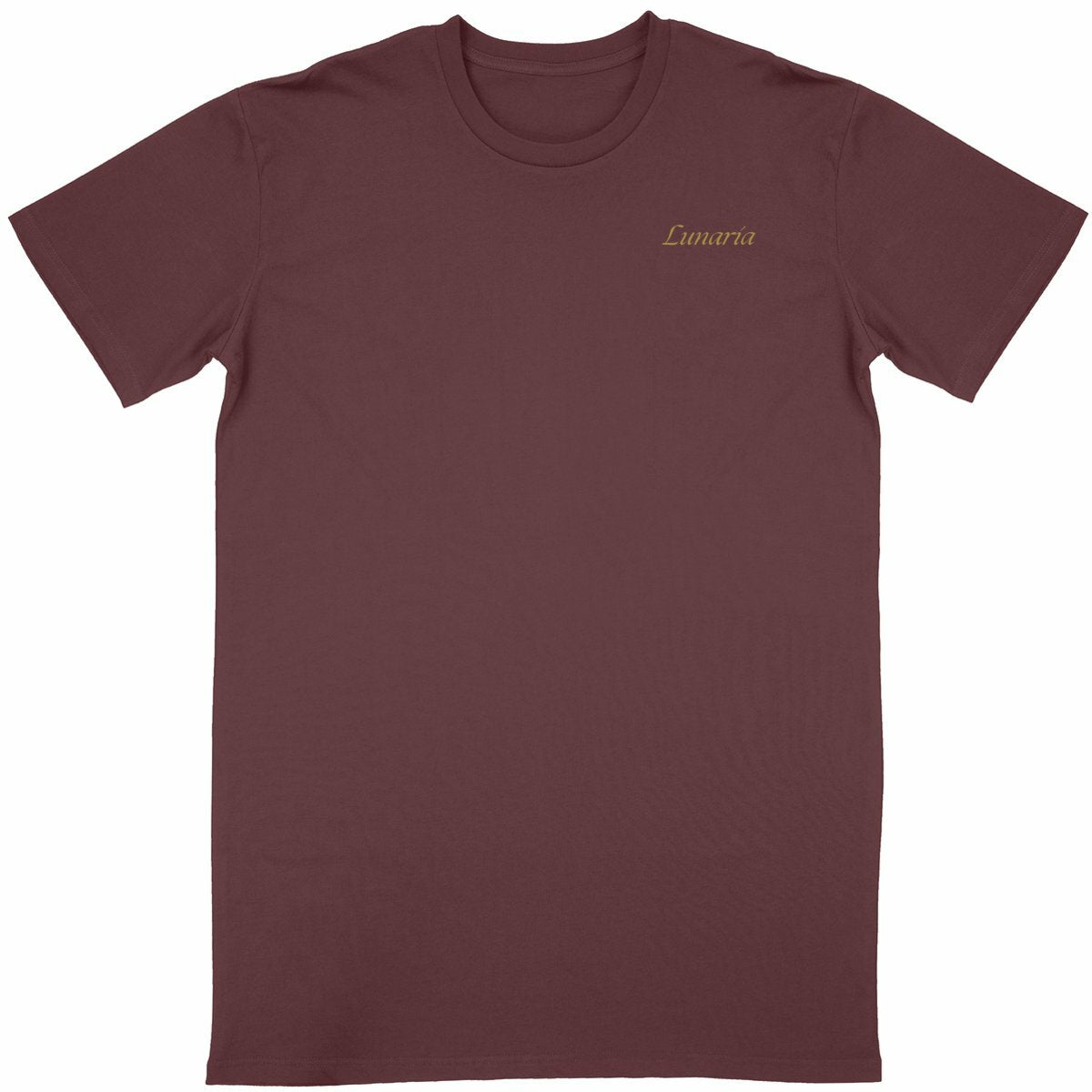 T-shirt unisexe classique lunaria - face_bordeaux