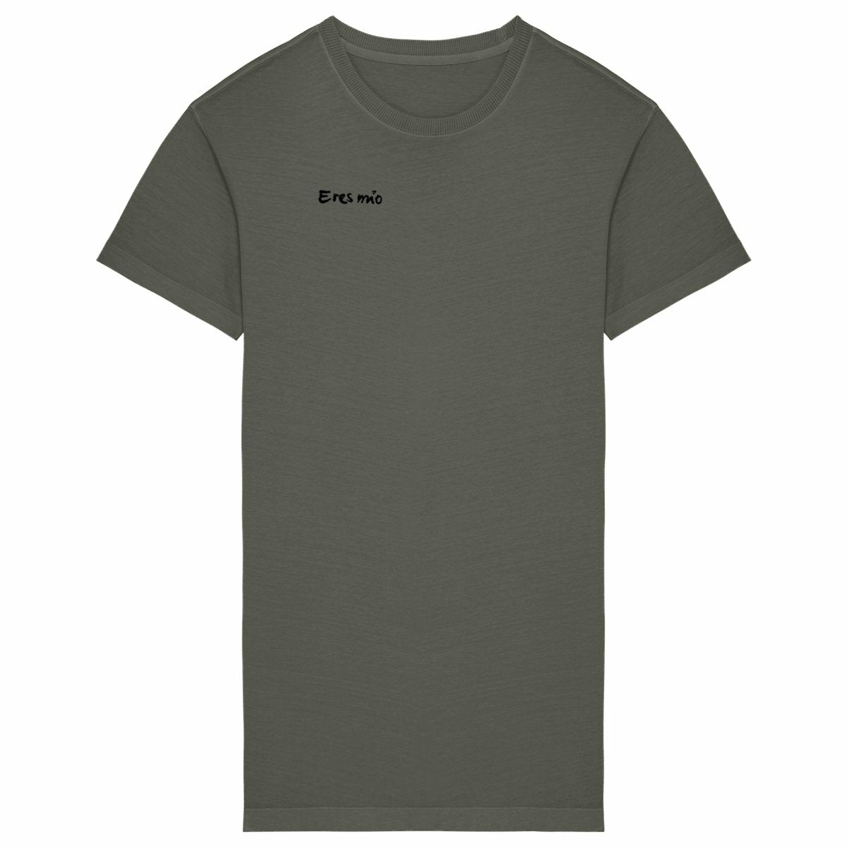 Robe t-shirt vintage eres mio - face_kaki