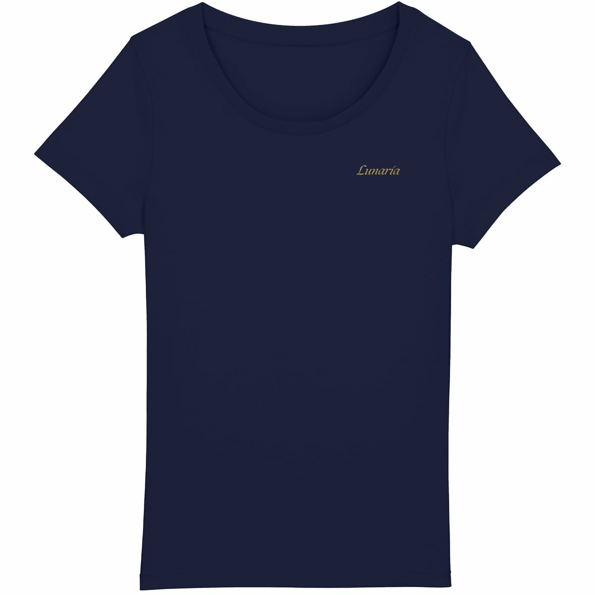 T-shirt femme léger lunaria - face_marine