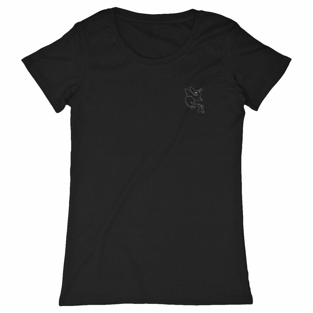 Tee shirt dragon  - face_noir