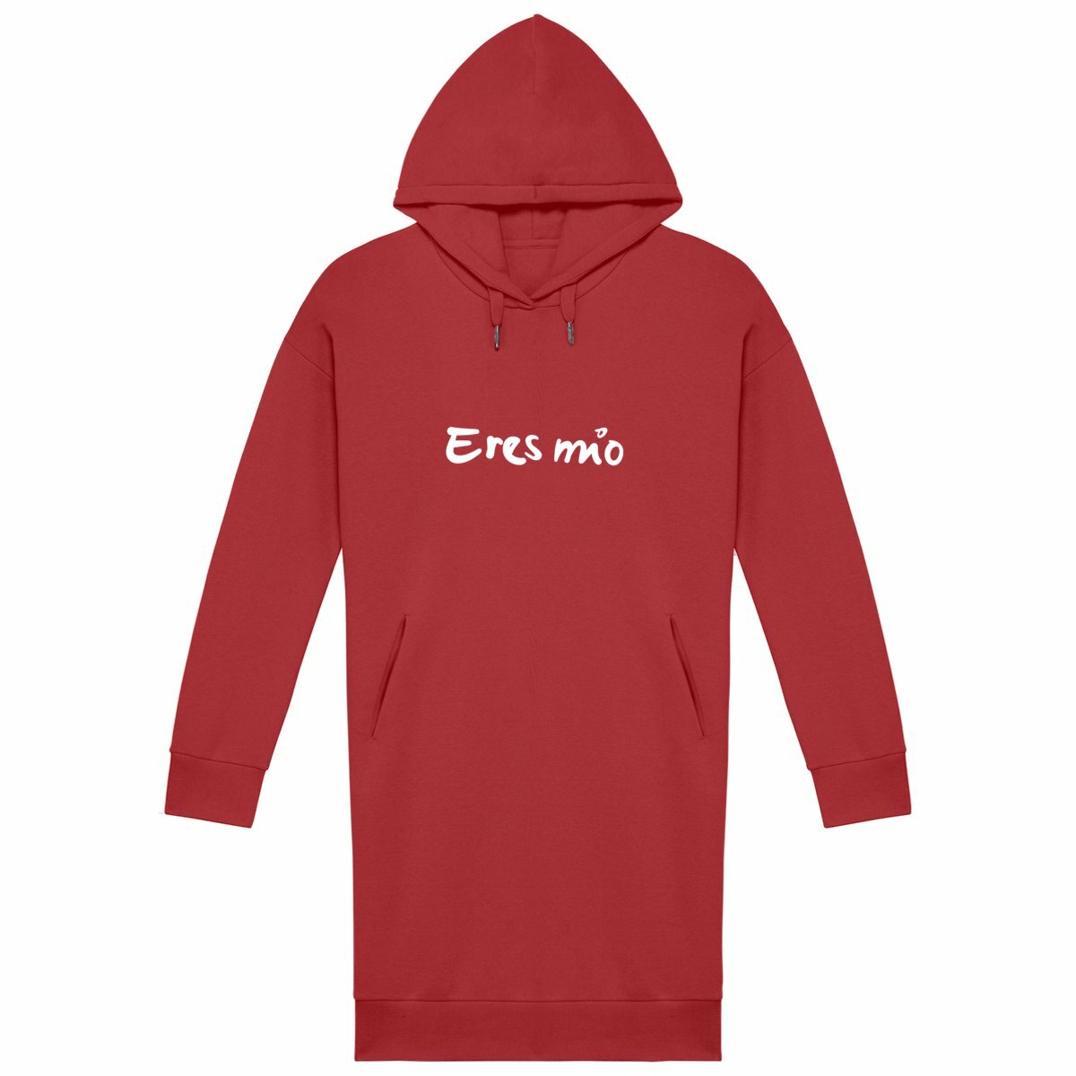 Robe sweat femme eres mio  - face_rouge