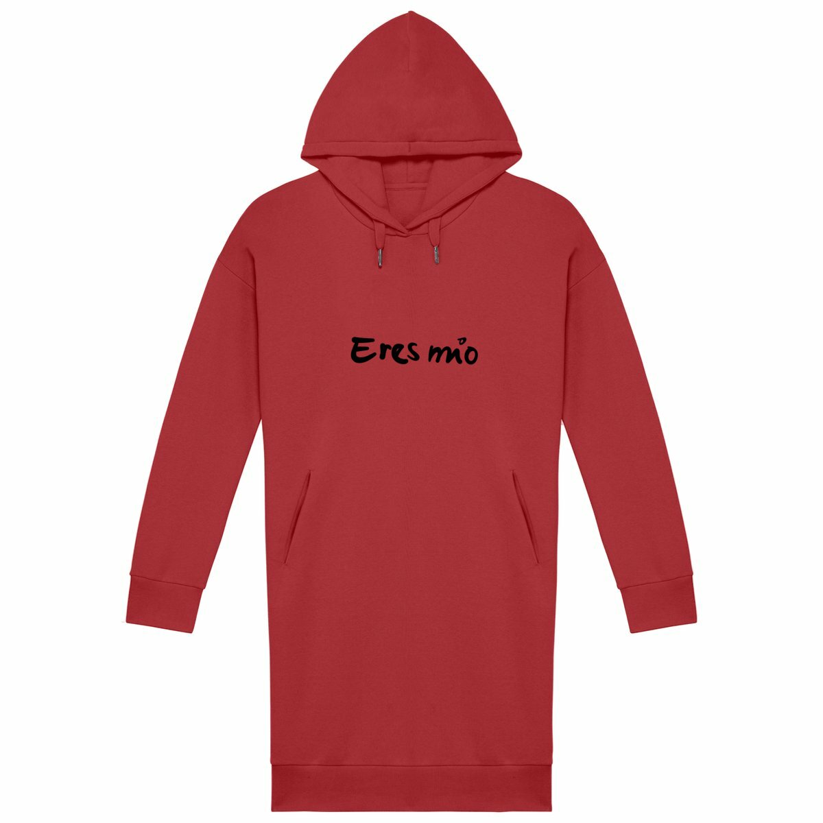 Robe sweat femme eres mio  - face_rouge